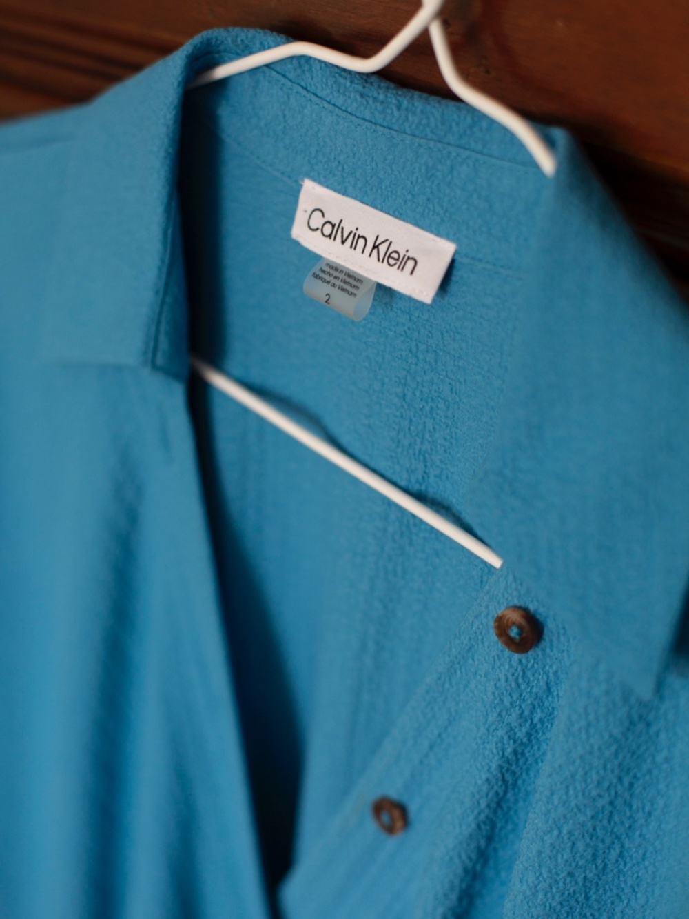 Calvin Klein turquoise dress - size 2